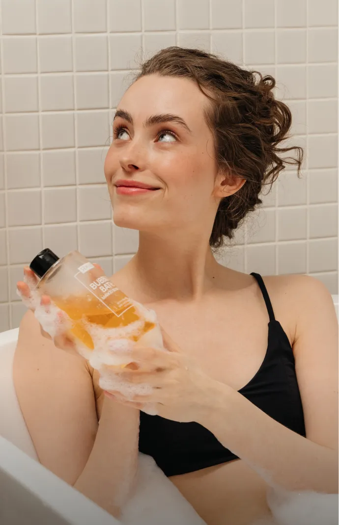 Пена для ванны манго