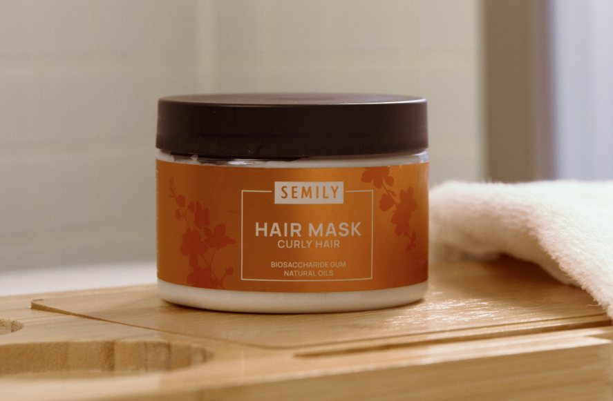 Маска для кудрявых волос